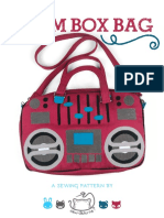 Boom Box Bag: A Sewing Pattern by