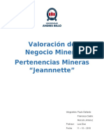 El Inventario de Reservas Otorgado Por La Empresa Nacional de Minería