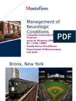 Management of Neurologic Conditions