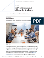 Council Post - Three Tips For Running A Successful Family Business PDF