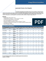 Product Overview: TL431A: Voltage Reference, Programmable Precision, Shunt Regulator