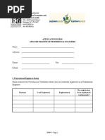 ASEP Membership Application Guidelines | PDF | Licensure