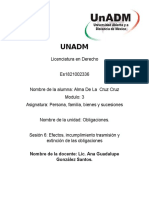 Unadm: Nombre de La Docente: Lic. Ana Guadalupe González Santos