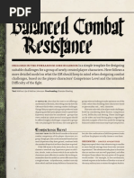 Symbaroum - Balanced Combat Resistance PDF