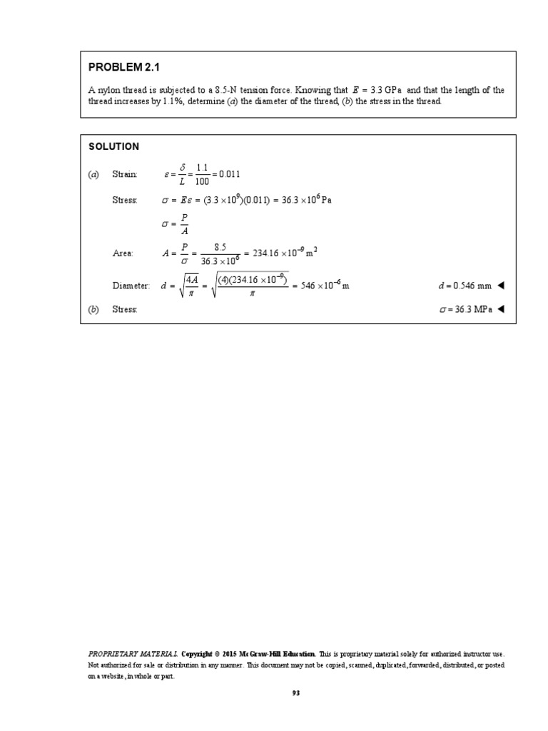 14 2042015Assignment03Solution PDF | PDF | Ultimate Tensile Strength ...