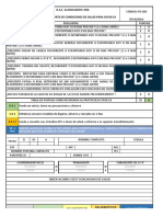 Test Auto Reporte de Condiciones de Salud Covid 19