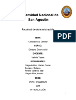 Trabajo de Derecho Empresarial