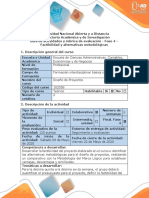 Guía de actividades y rúbrica de evaluación - Fase 4 - Factibilidad y alternativas metodológicas (1).pdf