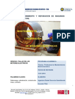 Sesión 8. Fallas en Los Motores Electricos