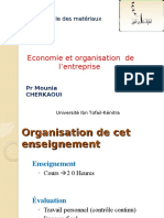 Cours Master Economie Et Organisation de L - Entreprise