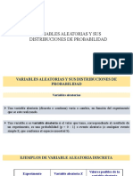Variables Aleatorias y Distribuciones de Probabilidad PDF