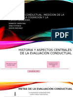 Evaluacion Conductual