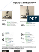 How To Assemble A Temperature Probe To A Swagelok Adapter