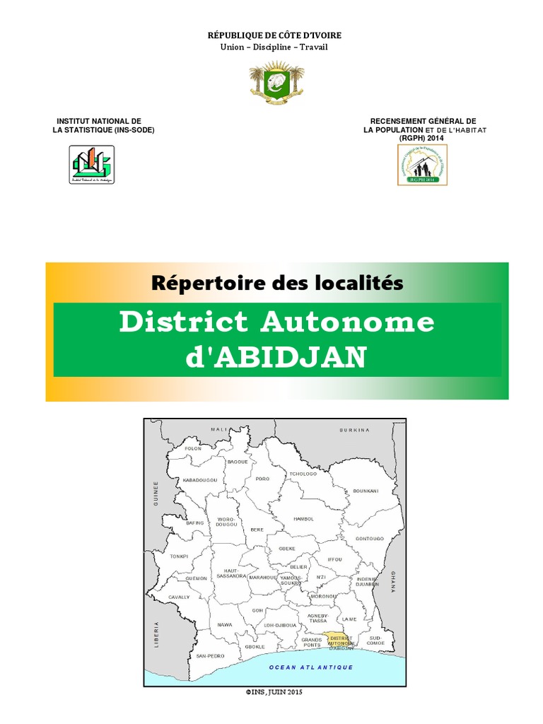 ABIDJAN | PDF | Côte d'Ivoire | Services financiers et d'entreprise