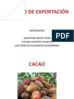 Proceso de Exportación: Integrantes Valentina Navia Vieda Stefany Puentes Puentes Luis Ernesto Villamizar Valderrama