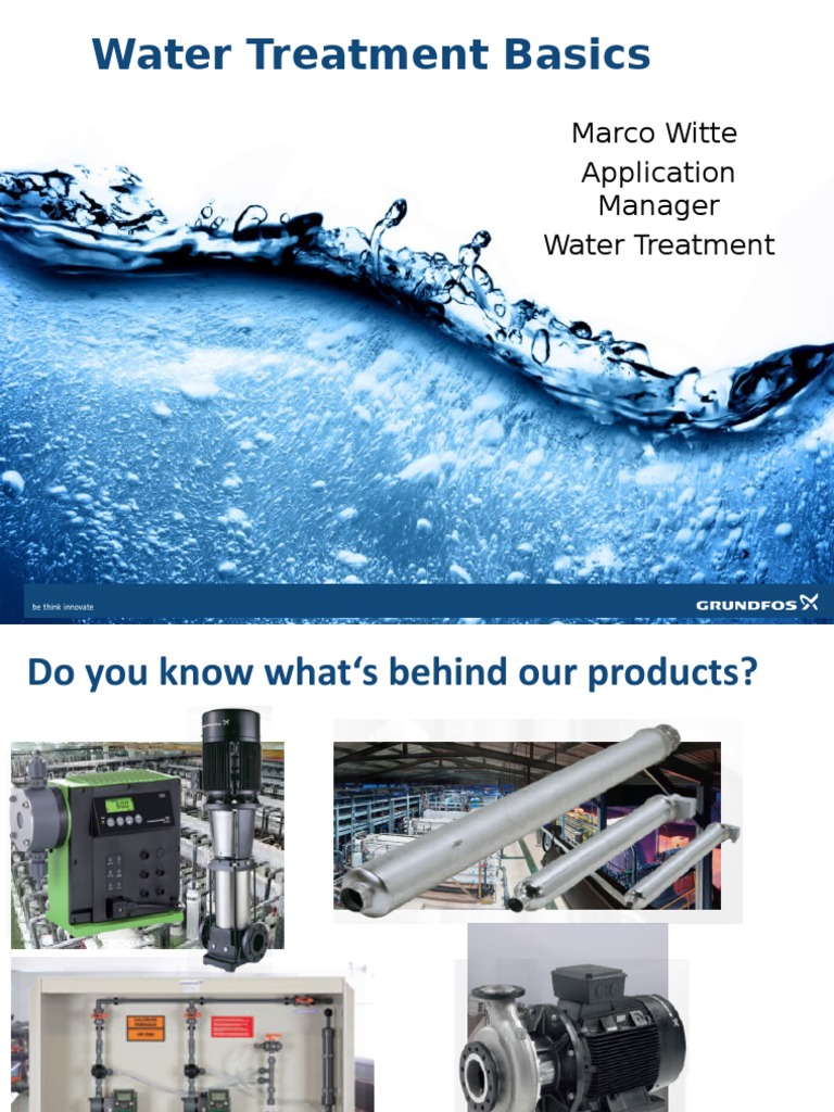 Water Treatment Process Overview | PDF | Water Purification | Chlorine
