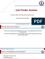 Online Job Finder System: Presenter: Rebaz Asi & Dalya Kawa & Bawan Sarwar