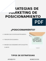 Estrategias de Posicionamiento