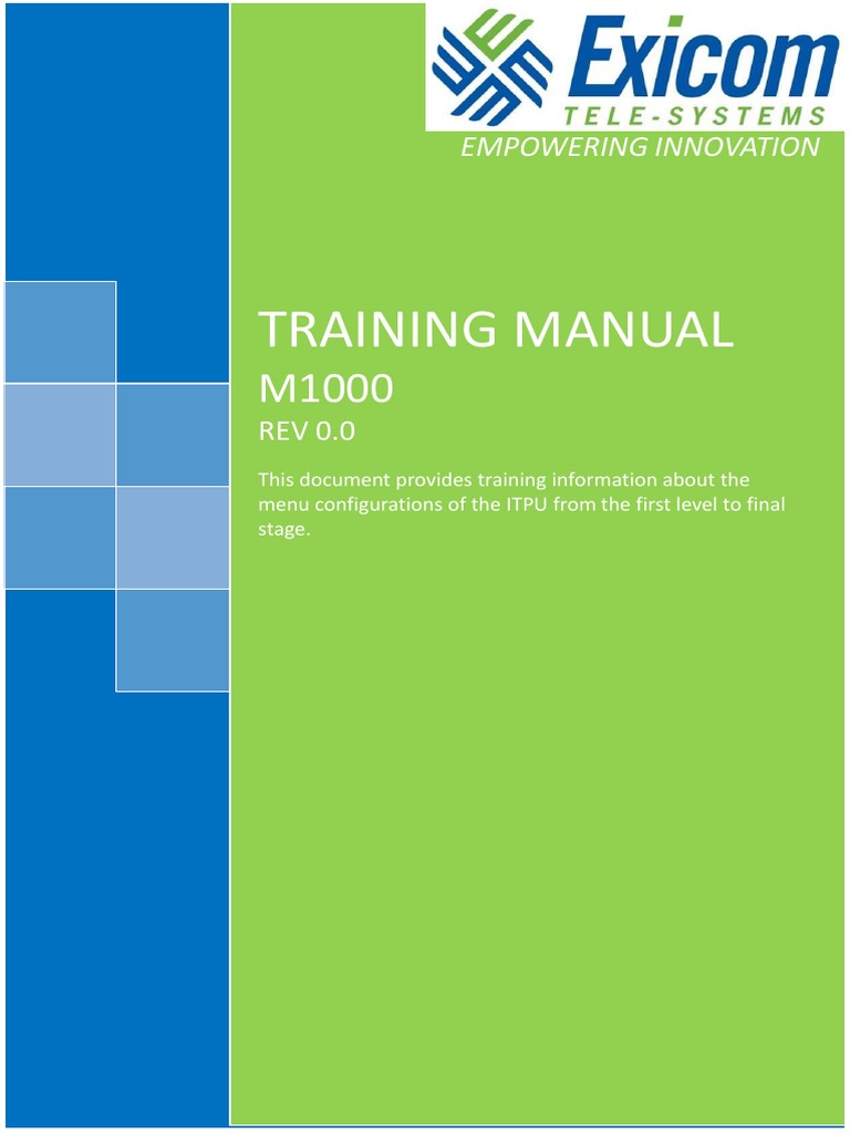 M1000 Training Manual PDF Rectifier Kilowatt Hour