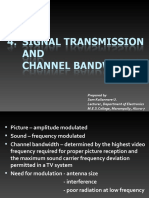 Signal Transmission & Channel Bandwidth