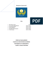 Materi Bab 1 Manajemen Operasional