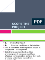 5 Scope The Project