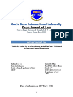 Legal System Assignment of Aakib