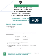 Ficha de Questões e Problemas de Macroeconomia