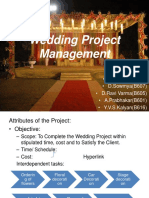 Wedding Project Management