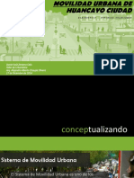 Realidad de La Movilidad Urbana en La Ciudad de Huancayo PDF