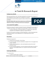 BSBITB511 - Assessment Task - 01