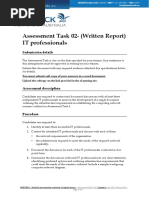 BSBITB511 - Assessment Task - 02