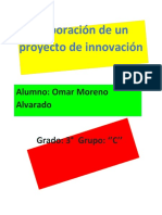 Características de un proyecto de innovación