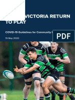 Return To Play Rugby Victoria