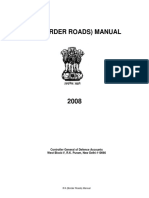 Ifa (Border Roads) Manual: Controller General of Defence Accounts West Block-V, R.K. Puram, New Delhi-110066