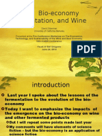 The Bio-Economy Fermentation, and Wine