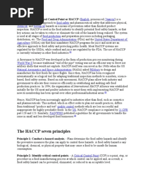 HACCP