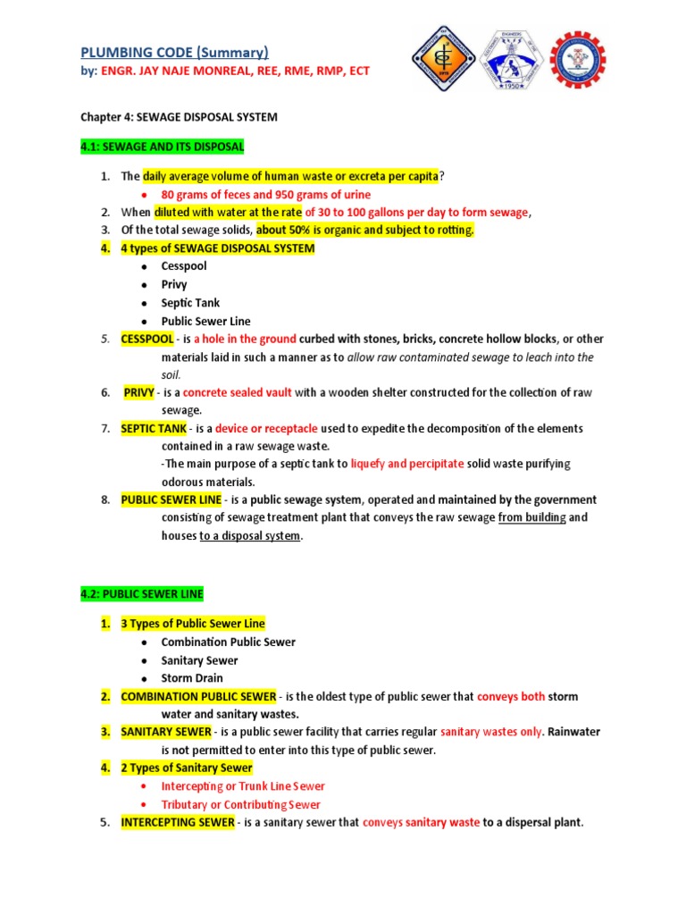 Public Sewer Line Overview | PDF | Sanitary Sewer | Storm Drain
