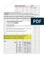 HT Calculations