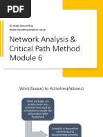 Module 6 - Network and CPM