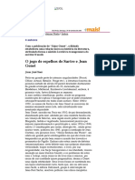 O jogo de espelhos de Sartre e Jean Genet - 19_10_2003