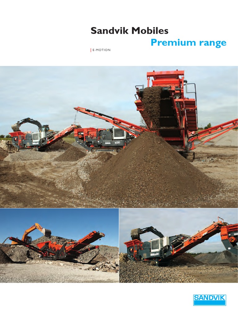 Sandvik Premium Range PDF | PDF | Engines | Safety