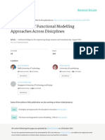 An Analysis of Functional Modelling Approaches Across Disicplines-Annotated