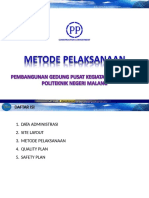 Metode Pelaksanaan Gedung