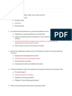 Auditing Theory MCQ by Salosagcol