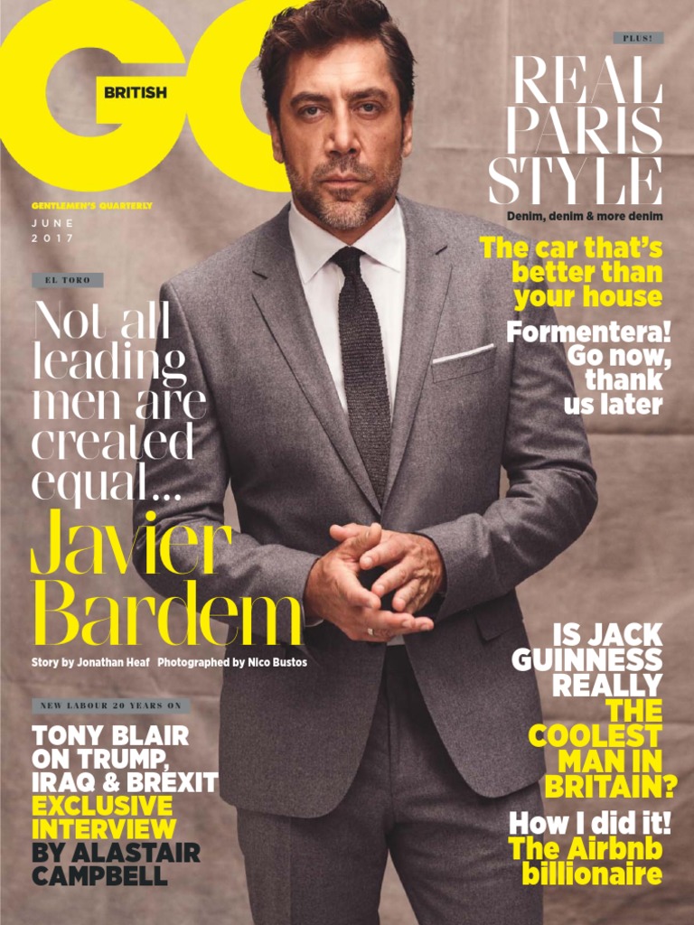 British GQ June 2017 PDF | PDF | Vogue (Magazine) | Tony Blair