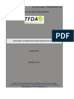 2012-9-17 Guidelines For Import and Export of Foods