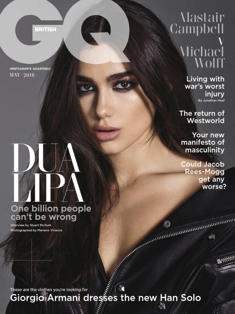 Elizabeth Gillies Porn Incest - British GQ - May 2018 PDF | PDF | Vogue (Magazine) | Centrism