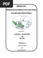 Download Makalah Pemanfaatan Peralatan Fisika Dalam Ilmu Kedokteran by rusdi SN46194839 doc pdf