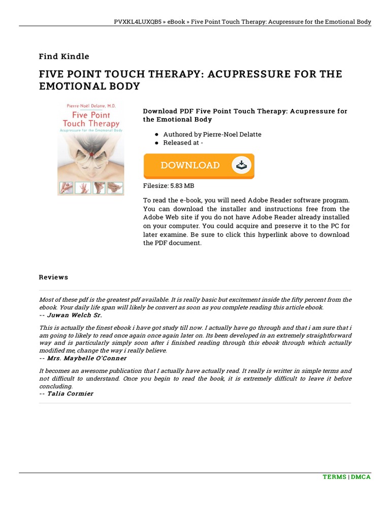 Five Point Touch Therapy Acupressure For The Emo | PDF | Career ...